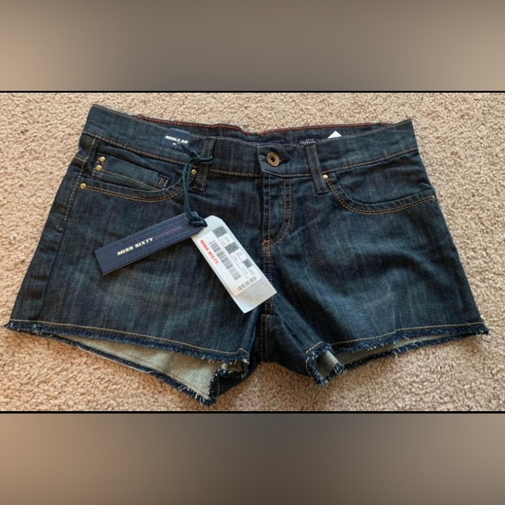 Miss Sixty - Charley Short - Women Jean Shorts - Size 27 W